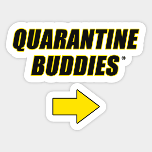 Quarantine Buddies United (left arrow) Sticker